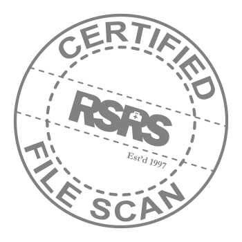 Certified Original Scan Stamp