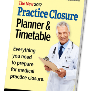 Image of Practice Closure Planner book