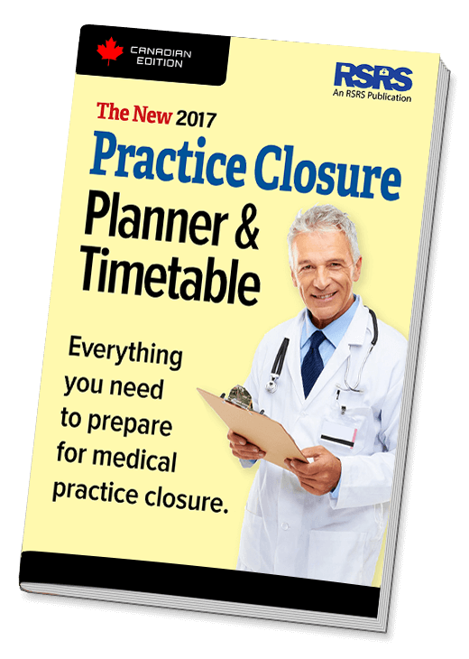 Image of Practice Closure Planner book