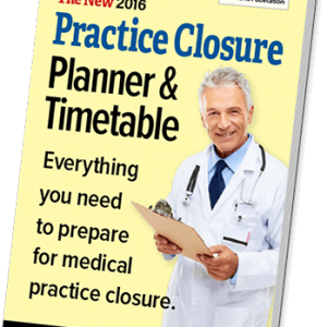 photo of free practice closure planner book