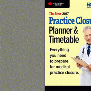 Practice Closure Planner & Timetable cover and table of contents